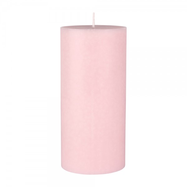 DUNI Stumpenkerze 100% Stearin 150x70mm Soft Pink