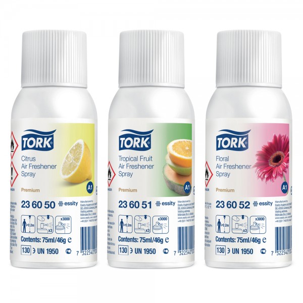 TORK Lufterfrischer Spray Mixed Pack 236056