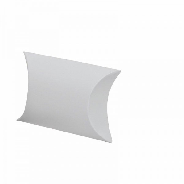 Kissentaschen uni weiß medium 7x4x6.5 cm