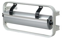 Wandabroller 50 cm hellgrau glattes Messer