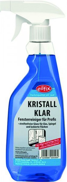 Eilfix Kristall-Klar flüssig 1 Liter Sprühflasche