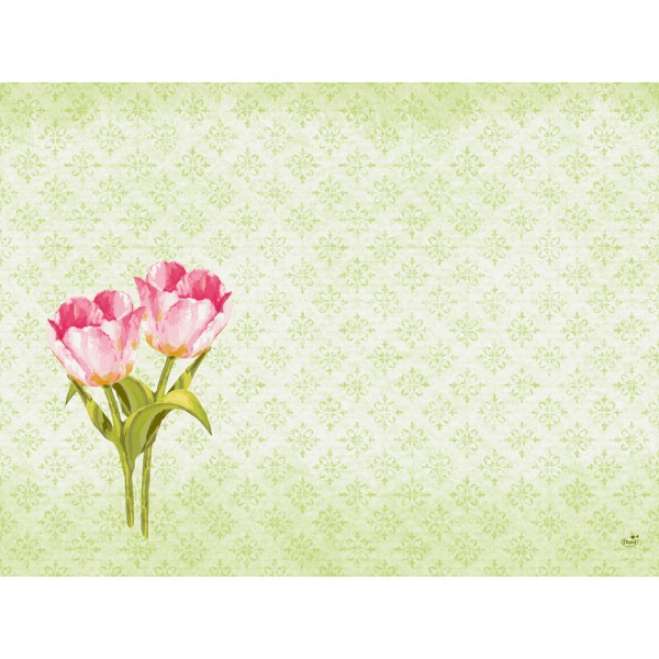 DUNI Tischset Dunicel 30x40 cm Love Tulips