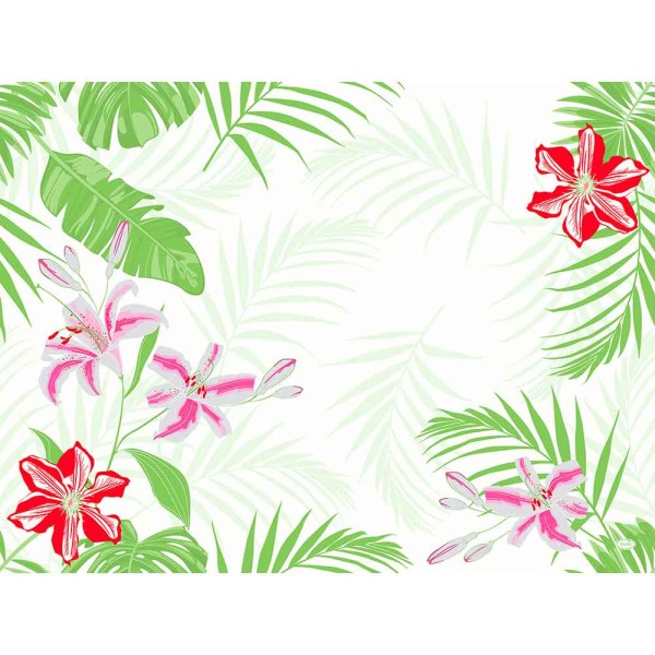 DUNI Tischset Dunicel 30x40 cm Tropical Lily