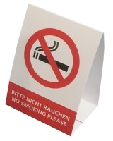 Nichtraucherschild, Pappe