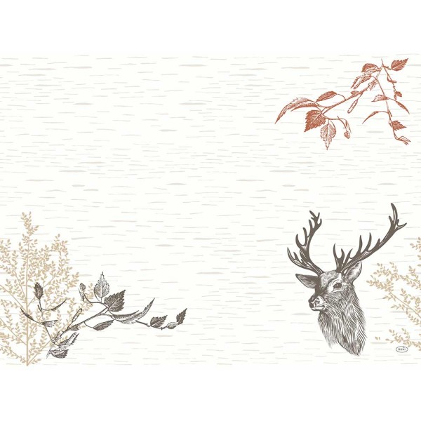 DUNI Tischset Bio-Dunicel 30x40 cm Wood & Deer