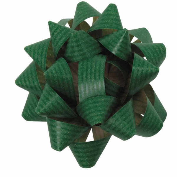 Fertigschleifen aus Papier Susi Ø 8 cm grün