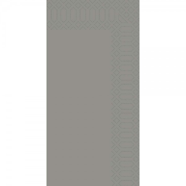 DUNI Zelltuch Serviette 40x40 cm 1/8F. granite grey