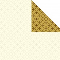 Geschenkpapier Rolle 50cm 50Meter Creme Perlmut Circles