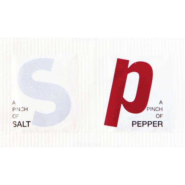 Duni Doppelpack Salz/Pfeffer 0,2/1 g