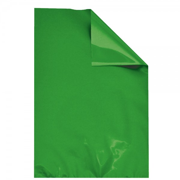 Geschenktasche aus Folie grün matt 40x60cm