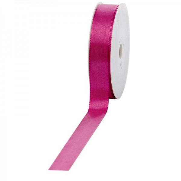 Geschenkband Stoff 25mm / 50Meter pink