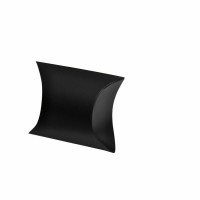 Kissentaschen uni schwarz klein 7x3.5x5 cm